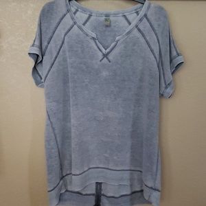 Gray Casual Top